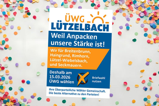 ÜWG Lützelbach: Fasching feiern & Verantwortung übernehmen