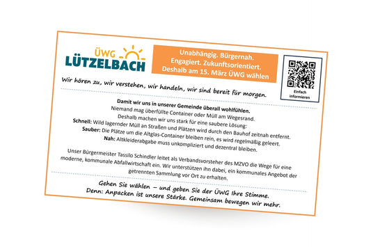 Zuhören, verstehen & handeln.